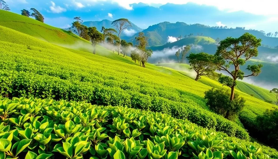 Munnar tea estates