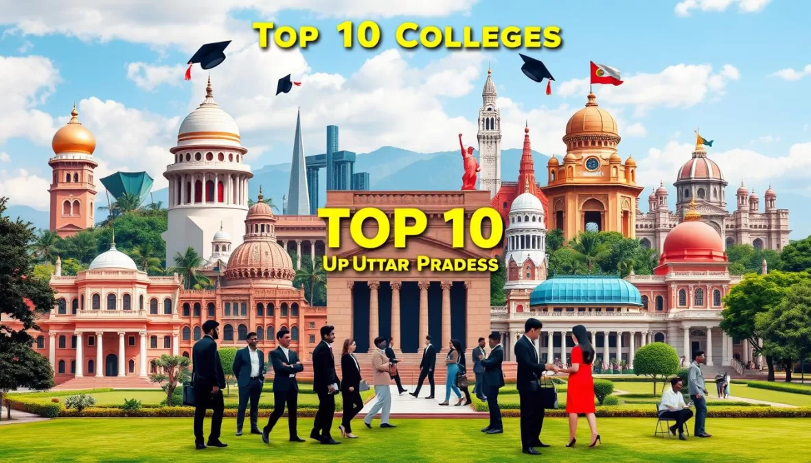 top 10 colleges in uttar pradesh placement wise